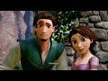 eugene fitzherbert cuts Rapunzel's hair | Kingdom Hearts 3 | Game Movie 4K