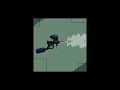 Time Lapse of Pixel art Paintball gun (Shooting Animation) #NFT