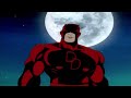 Daredevil action scenes from the cartoons Compilation(1996-2024)