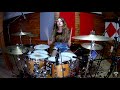 GUNS N' ROSES - WELCOME TO THE JUNGLE - DRUM COVER by CHIARA COTUGNO