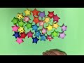How to make a Lucky Star out of Origami [with audio] / Grandma's Origami