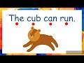 CVC Reading Lesson 5 | CVC Words in Sentences | Sentences with Short Vowel Uu