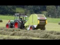 Heuernte in Österreich mit Fendt, Claas Rollant 44 und Steyr 188