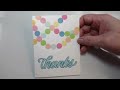 Stash Busting Cards with Circle Punches