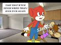 Foxi slaps Teresa Brisby