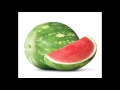 One second of a watermelon