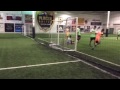 10 26 15 dribble footwork goal training - Nate with the goal