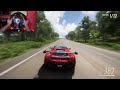 Ferrari SF90 Stradale - Goliath Race - Forza Horizon 5 | Steering Wheel Gameplay