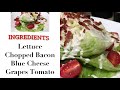 Classic Lettuce Wedge Salad