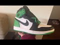 LUCKY GREEN🍀 Air Jordan 1 quick review