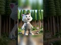 To Maintain Ecosystem Balance, A Cat Plants Tree Seeds #shortvideo #poorcat #funnyanimal #funnycat