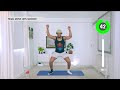 20 MIN NO JUMPING - FULL BODY HIIT WORKOUT - Easy to follow, Sweaty Fun Low Impact Home Workout