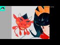 LIVE STREAM Summary | Drawing 2018June25 - Ashely and Red from WarioWare