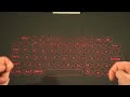 Weird Laser Keyboard ASMR | Read What I Type