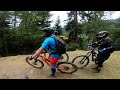 MTB Alps 2022 | Day 3 | Les Arcs Bike Park off piste at Axe Wound and Grannies Garden