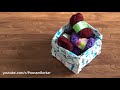 DIY - Recycling empty milk packets | Basket from plastic bags | Best out of waste