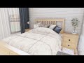 (4x8 Meters) Tiny House Design | Tiny Home | 1 Bedroom House Tour | AirBnb Design Idea