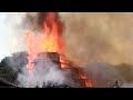 佐賀県嬉野市　”肥前夢街道”（忍者村）内で建物火災で全焼、Burned down by a building fire in 