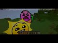 Minecraft but geometry dash