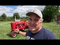 Tedding Hay with the Farmall MD and Farmall Super C