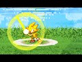 Super Sonic Combo I Sprite Animation