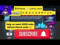 😱!!! Stephen Curry’s birthday Free Code !!! 😱 Nba 2K mobile