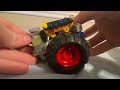 Lego V8 dragster car