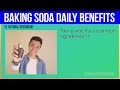 11 TOP Health Benefits Of Using Baking Soda DAILY