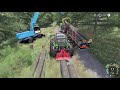 Transporting BIG LOADS with ​Chata Modding | Forestry on Kornau | Farming Simulator 19 | Episode 8