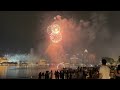 Fireworks at Marina Bay Singapore