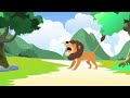 Animals for Children Snake, Sparrow, Tiger, Lion, Shark, Monkey | Jungle Animals Bacchon Ke Liy