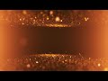 Relaxing Background Video Luxury Golden Particles Abstract Video Loop
