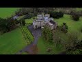 Killymoon castle, County Tyrone, Northern Ireland - 4K DJI Air2S Drone Footage