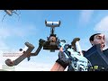 ALL SIZE SPEAKERMAN TITAN VS ALL SKIBIDI TOILET! In Garrys Mod!