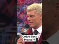 Cody Rhodes drops the best promo of his career #wwe #codyrhodes