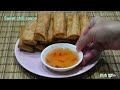 Chicken Lumpia! Super Easy and Delicious!