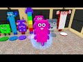 Slide Down with Octoblock! Numberblocks!