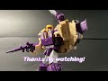 Transformers Legacy Leader Blitzwing UNBOXING