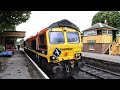 Watercress Line Railway Diesel Gala 2023 (in 4k)