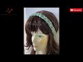 DIY Beautiful Wide Elastic Chunky Braided Headband  | How to Make 3 strand Plait Fabric Hairband