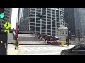 Drawbridge Rising in Downtown Chicago