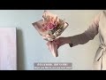 5 ways to wrap flower bouquets Korea style flowers wrapping