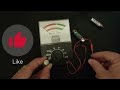 Unboxing 40 Year Old Analogue Battery Tester with Voltage Selector