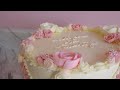 Making a Vintage Princess Cake For My Birthday! | Decorating Tutorial