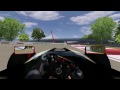 Belém test lap, cockpit view