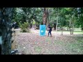 Mercenários paintball - treino no QG - 05/01/2014 - video #2 HD