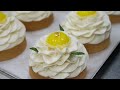 This is art! Sweet citron dessert cake making process / korean dessert factory