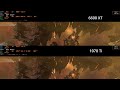 Total War WARHAMMER III Benchmark RX 6600 XT vs GTX 1070 Ti