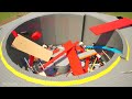 Lego Cars vs Shredding Pit 5 | Brick Rigs