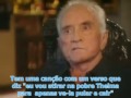 Johnny Cash's last interview   part 1 Em Português